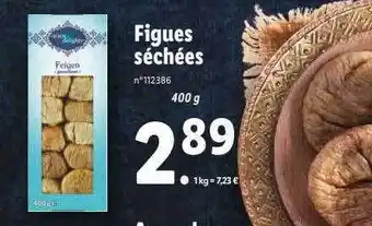 Lidl Figues séchées offre