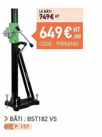 Loxam Bâti : bst182 vs offre
