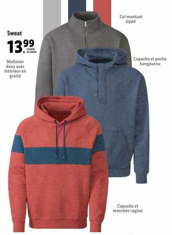 Lidl Sweat offre