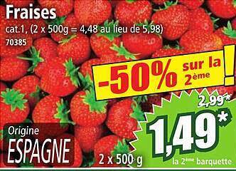 Norma Fraises offre