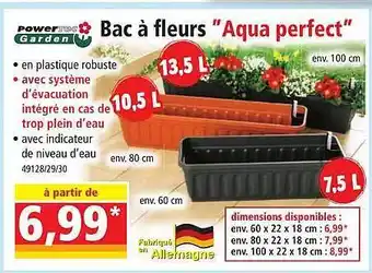 Norma Bac à fleurs offre