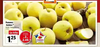 Lidl Pommes golden offre