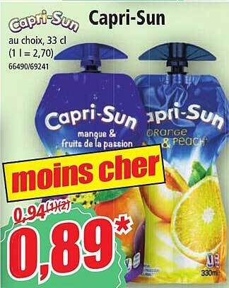 Norma Capri-sun offre