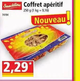 Norma Coffret apéritif snackline offre