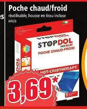 Norma Poche chaud-froid stopdol offre