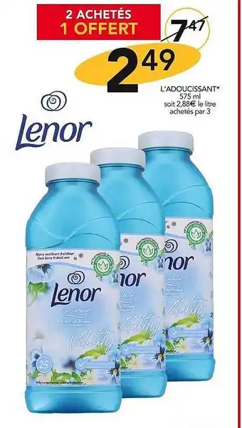 Stokomani L'adoucissant lenor offre