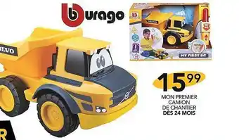 Mon premier camion de chantier burago