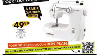 Stokomani La machine à coudre techwood offre