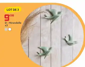 Gifi Hirondelle x3 offre
