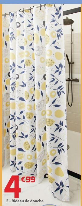 Gifi Rideau de douche offre