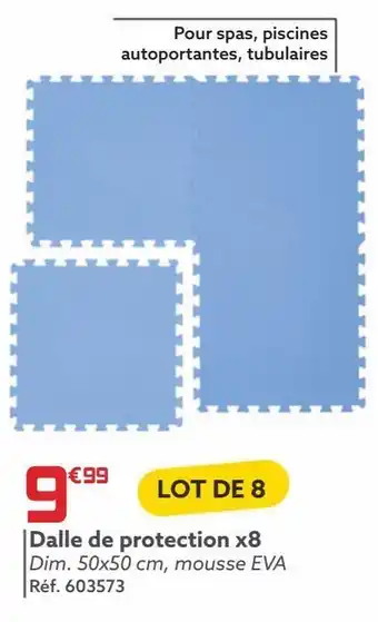 Gifi Dalle de protection x8 offre