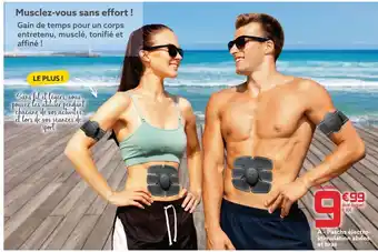 Gifi Patchs electrostimulation abdo et bras offre