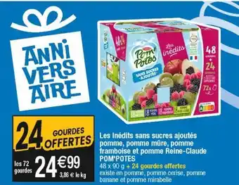Cora x Carrefour Yaourt pom'potes offre