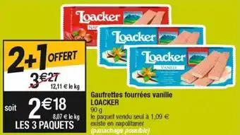 Cora x Carrefour Gaufrettes pour glace offre