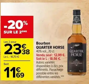 Bourbon quarter horse