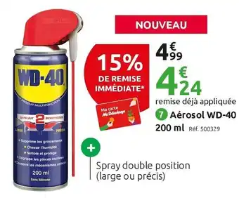 Mr Bricolage Aérosol offre