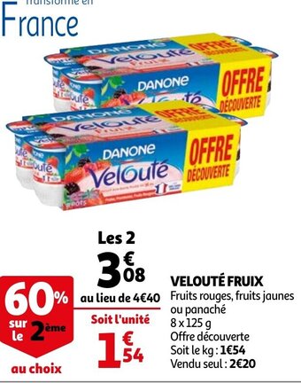 Velouté Fruix