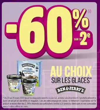 Casino Supermarchés Ben&jerry's offre