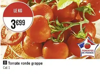 Casino Supermarchés Tomate ronde grappe offre