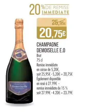 Champagne demoiselle E.O