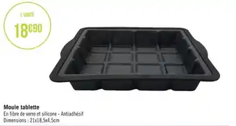 Moule tablette