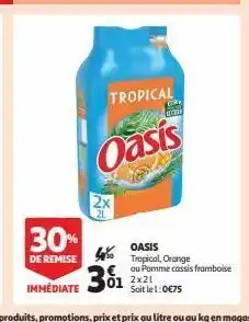 Auchan Supermarché Oasis offre