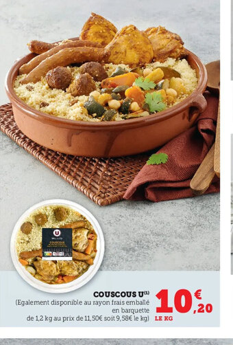 Hyper U Couscous U offre