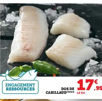 Hyper U Dos de cabillaud offre
