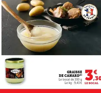 Hyper U Graisse de canard offre