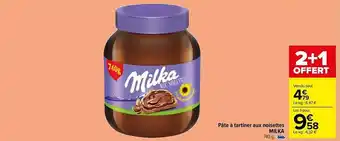 Carrefour Market Pâte à tartiner aux noisettes milka offre
