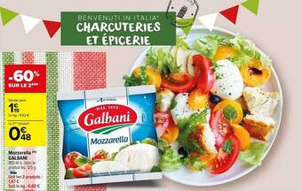 Carrefour Market Mozzarella galbani offre