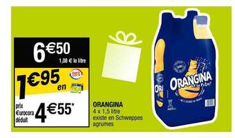 Cora x Carrefour Orangina offre