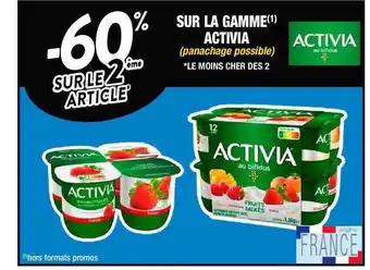 Cora x Carrefour La gamme activia offre
