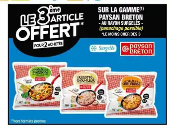 Cora x Carrefour La gamme paysan breton offre