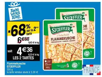Cora x Carrefour Flammekueche stoeffler offre