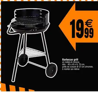 Cora x Carrefour Barbecue grill offre