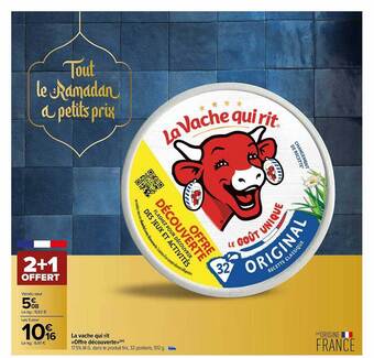 Carrefour Market La vache qui rit «offre découverte» offre