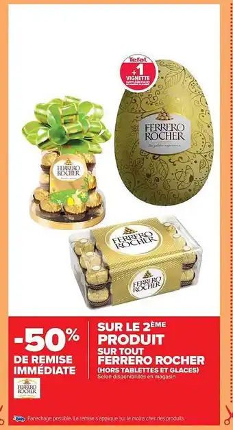 Carrefour Market Ferrero rocher offre