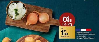 Oignon jaune