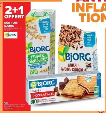 Carrefour Market Bjorg offre
