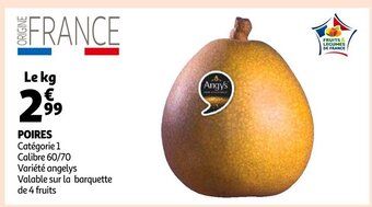 Auchan Poires offre