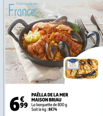 Auchan Paella De La Mer Maison Briau offre