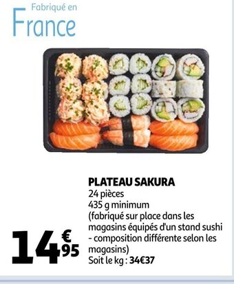 Auchan Plateau Sakura offre