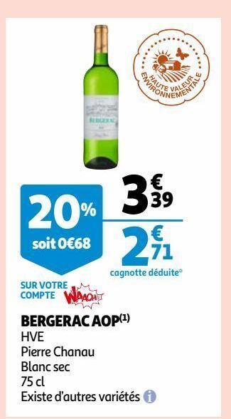 Auchan Bergerac aop offre