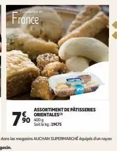 Auchan Supermarché Assortiment de pâtisseries orientales offre
