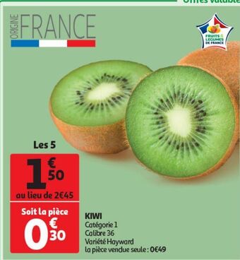 Auchan Supermarché Kiwi offre