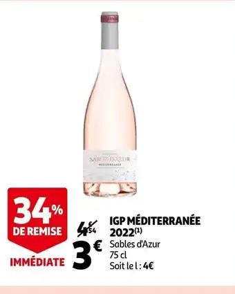 Auchan IGP  Mêditerranêe offre