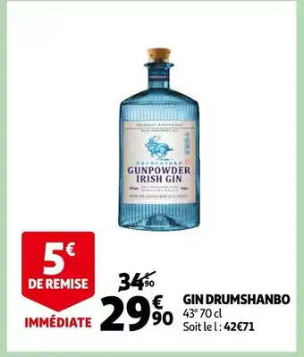 Auchan Gin Drumshanbo offre