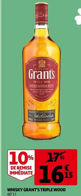 Whisky Grant's Triple Wood