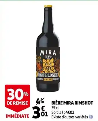 BiĂšre Mira Rimshot